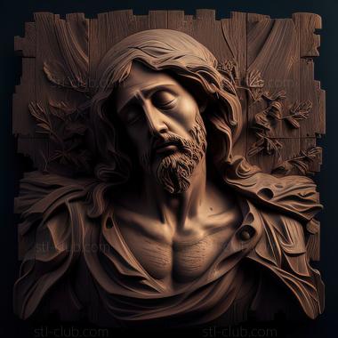 3D model st jesus (STL)